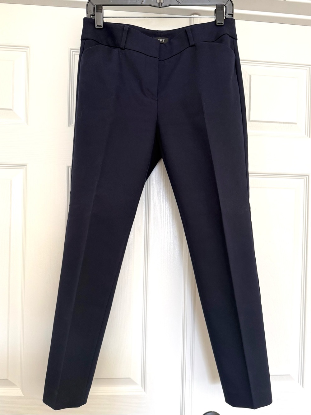 Classic Navy Women's Pants, Loft, size 4 - Picture 1 of 5